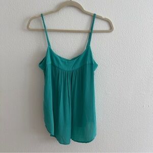 Gap Aqua Tank Blouse Size SM
